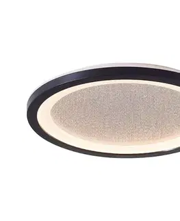 Svietidlá Brilliant - LED Stropné svietidlo MOSAKO LED/16W/230V 3000K pr. 25 cm čierna G80543/76