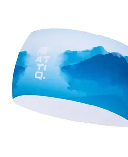 Čelenky Športová čelenka Attiq Lycra Thermo Mountain Blue