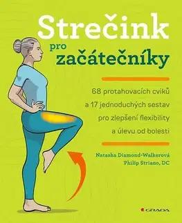 Fitness, cvičenie, kulturistika Strečink pro začátečníky - Natasha Diamond-Walkerová,Philip Striano