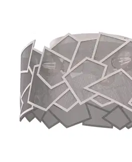 Svietidlá  Stropné svietidlo CAMO 3xE27/15W/230V pr. 49,5 cm béžové 771