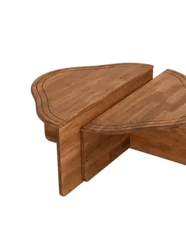 Konferenčné stolíky Konferenčný stolík Altopiano Chestnut