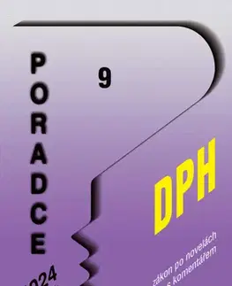 Dane, účtovníctvo Poradce č. 9 / 2024 - DPH s komentářem