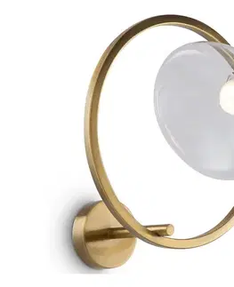 Svietidlá Maytoni MOD327WL-L5BS3K1 - LED Nástenné svietidlo LUNARE LED/5W/230V mosadz MOD327WL-L5BS3K1