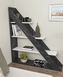 Knižnice Knižnica Pisagor - Marblee, White