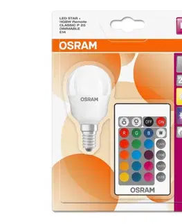 LED osvetlenie LED RGB Stmievateľná žiarovka RETROFIT E14/4,5W/230V 2700K + DO - Osram 4058075430839
