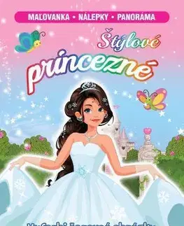 Nalepovačky, vystrihovačky, skladačky Štýlové princezné, 2.vydanie