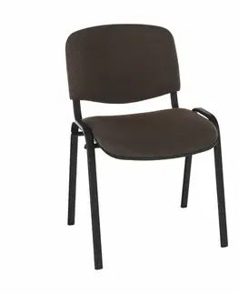 Konferenčné stoličky KONDELA Iso New konferenčná stolička hnedá