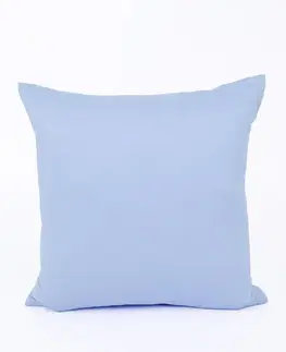 Dekoračné obliečky MKLozkoviny.sk Saténová obliečka na vankúš 50 x 50 cm - Diana svetlo modrý-  -