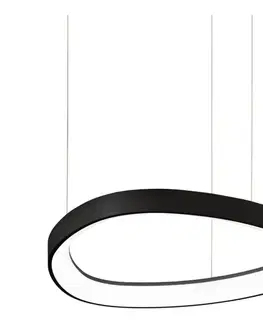 Svietidlá Ideal Lux - LED závesný luster GEMINI LED/36W/230V 2700K pr. 42,5cm CRI 90 čierna 341538