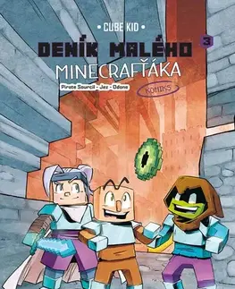 Foto, video, audio, mobil, hry Deník malého Minecrafťáka: komiks 3 - Cube Kid