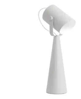 Lampy  36260 - Stolová lampa LARATA 1xE27/5W/230V biela 36260