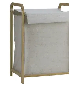 Kúpeľňové doplnky Kôš na bielizeň bambus LHA23-4B 45x31 H62