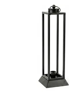 Taburetky Estilo Home Dekoratívna lucerna HALL 39,5 cm čierna 5905623254616