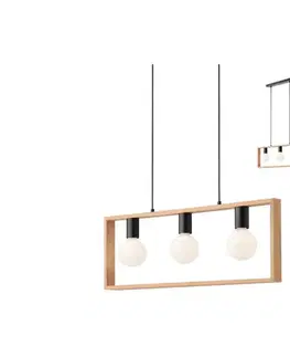 Svietidlá Redo 01-1665 - Luster na lanku TIMBER 3xE27/42W/230V 01-1665
