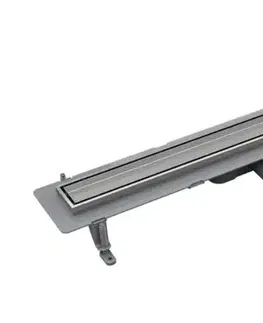Sprchovacie kúty BESCO - Odtokový žľab VIRGO BASIC - Rozmer A - 70 cm ZLOL70VB