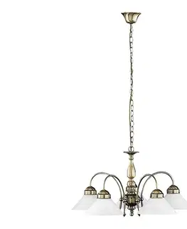 Svietidlá Rabalux 2705 - Luster na reťazi MARIAN 5xE27/60W/230V