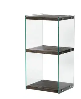 Knižnice Knižnica Aqua 2 - Anthracite