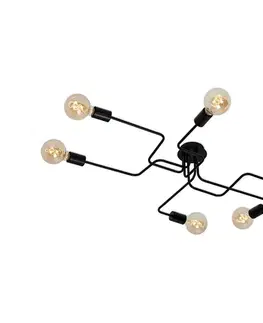 Svietidlá Briloner 2887-065 - Prisadený luster FARETTO 6xE27/60W/230V 2887-065