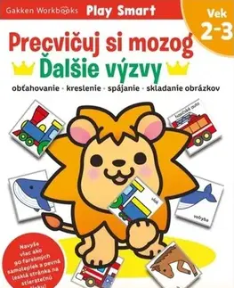 Nalepovačky, vystrihovačky, skladačky Precvičuj si mozog: Dalšie výzvy