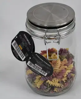Dekorácie a bytové doplnky Sklenená nádoba 1000ML 01-6504-AD