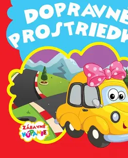Knižky do vane Dopravné prostriedky - Zábavné kúpanie