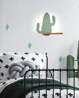 Osvetlenie Detská nástenná lampička CACTUS III LED Candellux