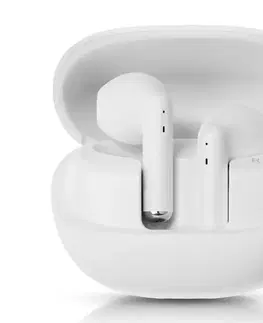 Predlžovacie káble Niceboy Beans 4 - Bezdrôtové slúchadlá 300 mAh + 2x 35 mAh IPX4 biele beans-4-white