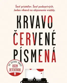 Detektívky, trilery, horory Krvavočervené písmená - Alex Pavesi