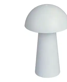 Lampy Rabalux 76037 - LED dotyková stmievateľná vonkajšia lampa MIREO 1,5W/5V IP44 1200 mAh USB biela 76037