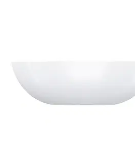 Umývadlá OMNIRES - SHELL M+ umývadlo na dosku, 50 x 32 cm, biela lesk SHELL500UNBP