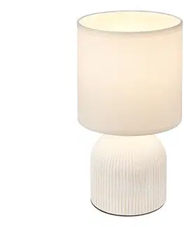 Lampy Brilo - Stolová lampa INO 1xE14/10W/230V biela 7538016