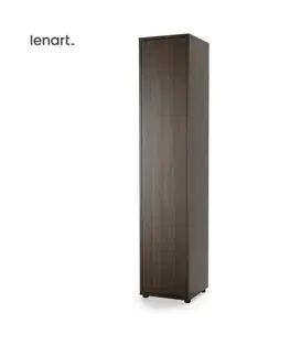 Šatníkové skrine Dig-net nábytok Policová skriňa Lenart BED CONCEPT BC-21 | dub dunin