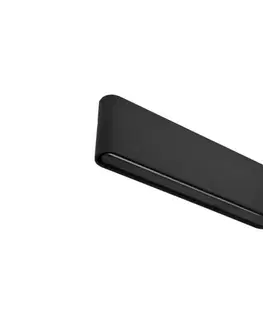 LED osvetlenie  LED Vonkajšie nástenné svietidlo FLOW LED/9W/230V IP54 4000K čierna SKU013639