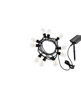 LED osvetlenie Rabalux 77165 - LED Solárna reťaz ZIRC LED/3,6W/3,7V 1200mAh IP44 77165