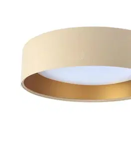 Svietidlá  LED Stmievateľné stropné svietidlo SMART GALAXY LED/24W/230V béžová/zlatá + DO BG-BS0290