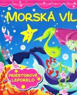 3D, magnetické, priestorové knihy Morská víla - leporelo