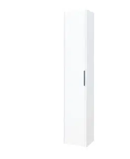 Kúpeľňový nábytok Mereo Vigo, kúpeľňová skrinka vysoká 170 cm, biela CN330N