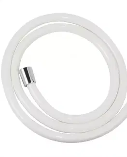 Sprchové hadice Sprchová hadica biela 150 cm