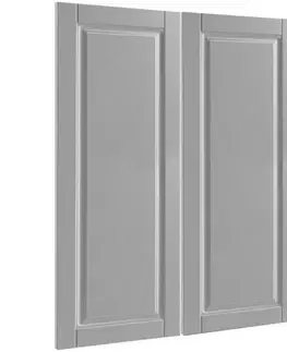 Kuchynské skrinky Čelo skrinky Luxeo F13-D80_D80Z hampton grey