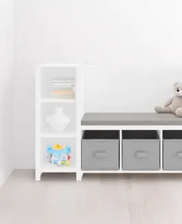 Detské regály Regál s lavičkou BENKO Tempo Kondela