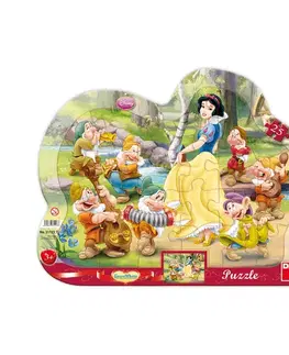 Do 49 dielikov Dino Toys Puzzle Snehulienka 25 Dino