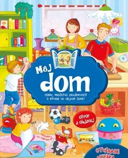 Leporelá, krabičky, puzzle knihy Môj dom – leporelo s okienkami, 2.vydanie