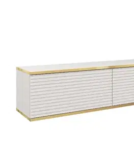 TV stolíky ArtPS TV stolík BIJOU MDF175 | závesný Farba: Biela
