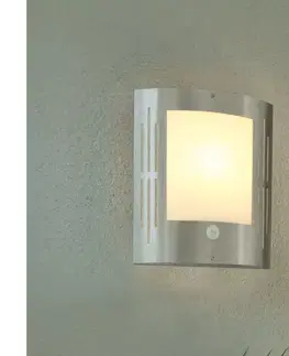 Záhradné lampy EGLO 88144 - Senzorové vonkajšie nástenné svietidlo CITY 1xE27/15W/230V IP44 88144