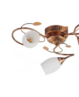 Svietidlá BRILAGI - Stropné svietidlo GRACE 3xE27/40W/230V priemer 53 cm patina/medená BRSA90697-3C
