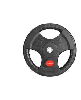 Závažia k činkám Pogumovaný olympijský kotúč inSPORTline Graton OL 15 kg 50 mm