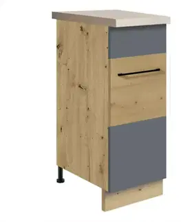 Kuchynské skrinky stojace Skrinka do kuchyne Infinity 26D GREY cargo
