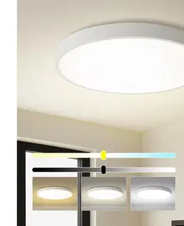 Svietidlá BRILAGI - LED stmievateľné svietidlo POOL SMART LED/100W/230V pr. 80 cm Wi-Fi Tuya biela + diaľkové ovládanie BRI355