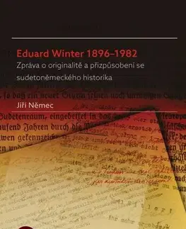 Biografie - Životopisy Eduard Winter 1896–1982 - Jiří Němec