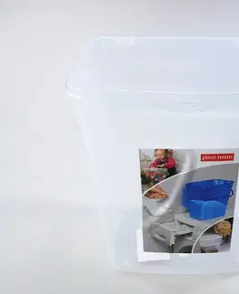 Koše odpadkové PLAST TEAM - Kôš plastový univerzálny 6L, číry